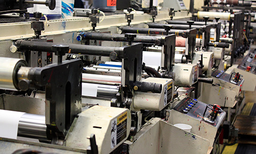 pressure sensitive label presses