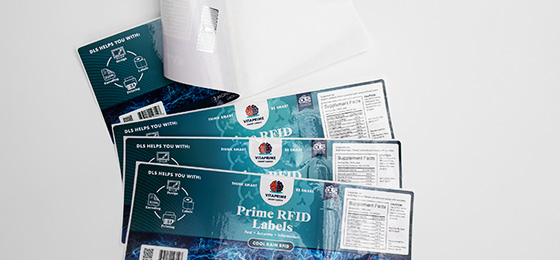 Prime RFID labels from Servo Die Cutter