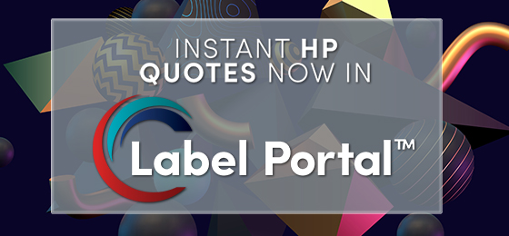 NEW HP Quoting Tool on Label Portal Online Quotes and Customer Service